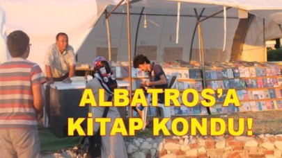 ALBATROS’A KİTAP KONDU!