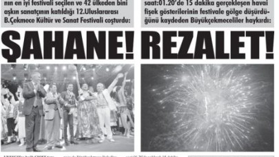 HAVAİ FİŞEK REZALETİNE BAKANLIK EL KOYDU!