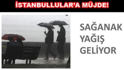 Yağış geliyor!