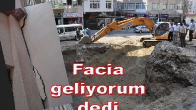 Facia geliyorum dedi