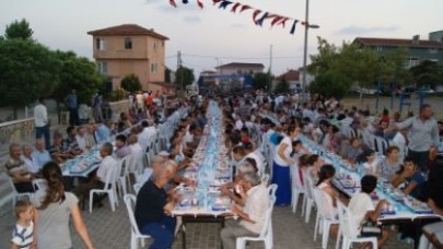GÜMÜŞYAKA’DA 1500 KİŞİ İFTARDA BULUŞTU