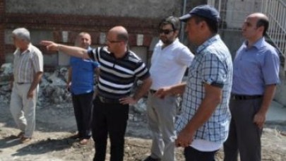 Restorasyon çalışmaları yerinde incelendi