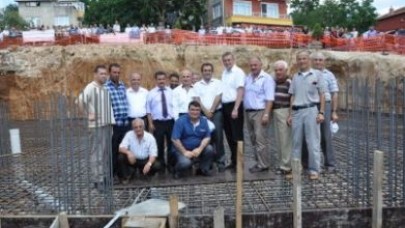 AKALAN KÖYÜ CAMİSİNİN TEMELİ ATILDI