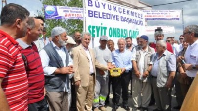 Seyit Onbaşı Camiisinin temeli dualarla atıldı…