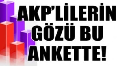 AKP'lilerin gözü bu ankette!