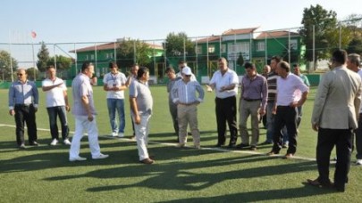 Profesyonel takıma, profesyonel tesis…