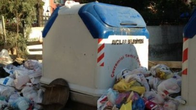 AVCILAR ÇÖP İÇERİSİNDE...!