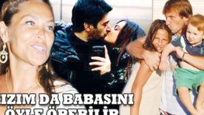 Kızım da babasını öyle öpebilir