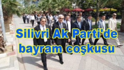 Silivri Ak Parti'de bayram coşkusu