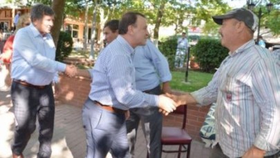 Işıklar Mahallelerde Hemşerileriyle Bayramlaştı