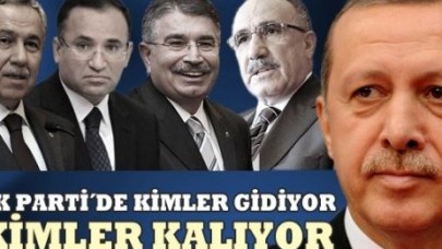 AKP'DE KİMLER GİDİYOR Kimler Kalıyor?