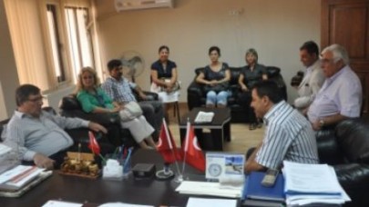 CHP NEZAKET ZİYARETİNDE