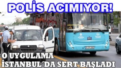 Toplu Taşıma Yolu uygulaması başladı
