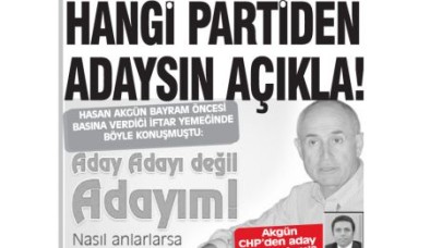 PARTİNİ DE AÇIKLA SAYIN AKGÜN!