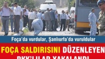Foça Saldırganları Yakalandı