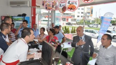 Mimaroba esnafına gıda denetlemesi yapıldı…