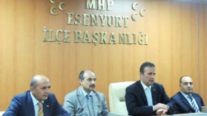 MHP İl Başkanından Esenyurt İlçeye ziyaret