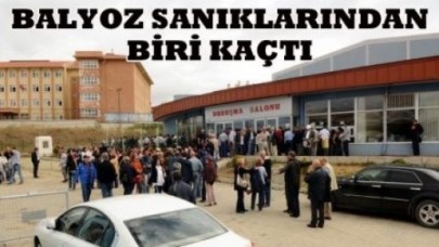 Balyoz sanıklarından biri kaçtı