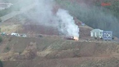 Tunceli'de askeri konvoya saldırı