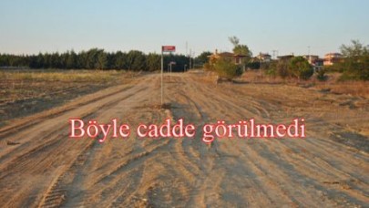 Böyle cadde görülmedi