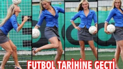 FUTBOL TARİHİNE GEÇTİ