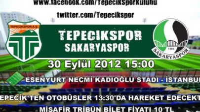 TEPECİKSPOR’UN RAKİBİ SAKARYASPOR