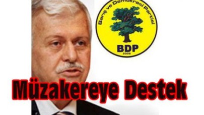 Zaman ve BDP'den Müzakereye Destek