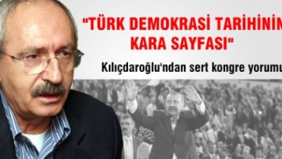 "Türk Demokrasi Tarihinin Kara Sayfası"