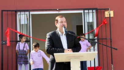 Kadıoğlu’ndan komşu ilçeye okul