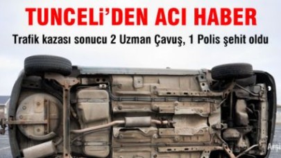 Tunceli'den Acı Haber: 3 Şehit