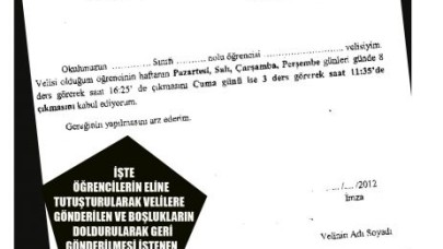 OKUL SAATLERİNE CUMA AYARI