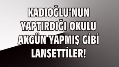 KADIOĞLU YAPTI, AKGÜN SAHİP ÇIKTI!