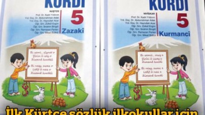 İlk Kürtçe sözlük ilkokullar için