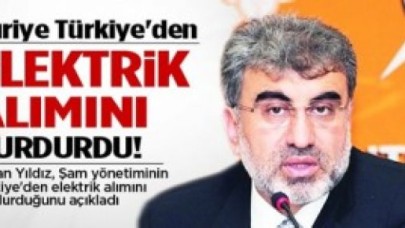 Şam, Türkiye'den aldığı elektrikten vazgeçti!