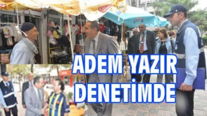 Belediyeden esnafa bayramlık denetim…