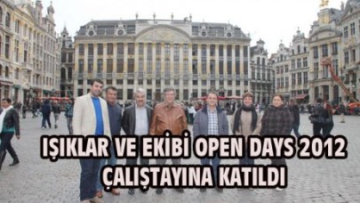 IŞIKLAR OPEN DAYS 2012 ÇALIŞTAYINA KATILDI