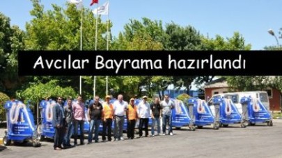 Avcılar Bayrama hazırlandı