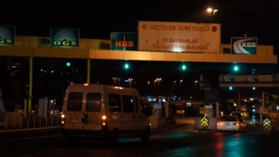 Köprülerden ücretsiz geçişler başladı