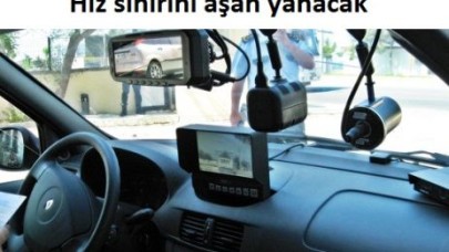 Trafikte hız sınırını aşan yanacak
