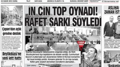 İN CİN TOP OYNADI RAFET ŞARKI SÖYLEDİ