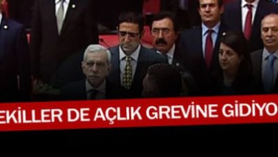 Vekiller de açlık grevine gidiyor !