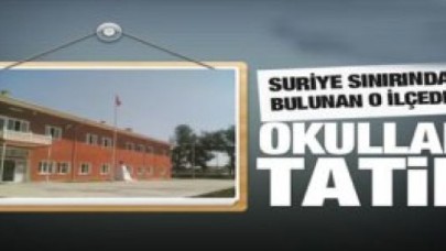 Ceylanpınar'da okullar tatil edildi