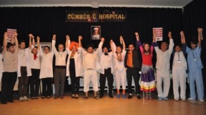 Cümbüş- Hospital engelli öğrenciler yararına sergilendi