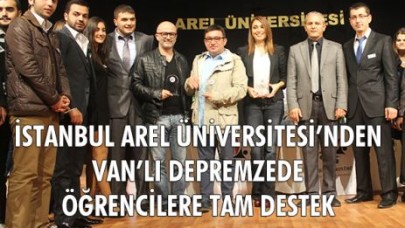 VAN’LI ÖĞRENCİLERE TAM DESTEK