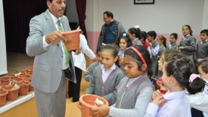 Öğrenciler tarım konusunda bilgilendirildi