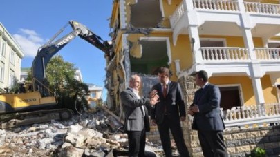 Kentsel dönüşüm sürüyor…