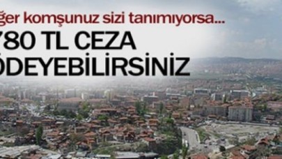 Eğer komşunuz sizi tanımıyorsa...