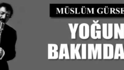 Müslüm Gürses yoğun bakımda