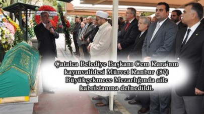 BAŞKAN CEM KARA’NIN ACI GÜNÜ
