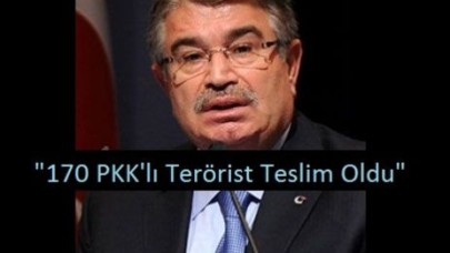 “170 PKK'lı Terörist Teslim Oldu“